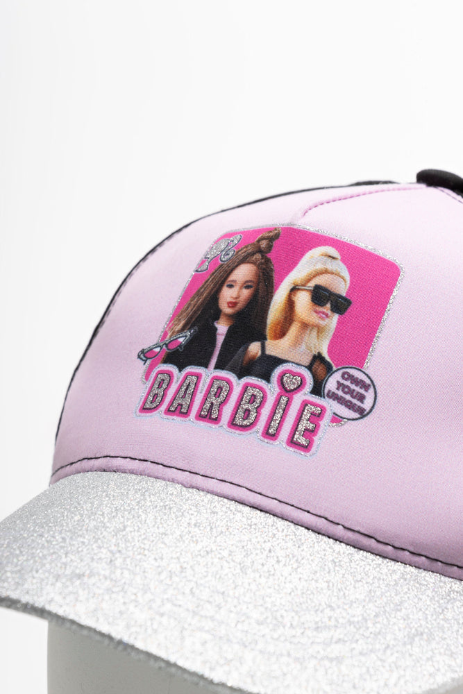 Barbie Peak Cap & Sunglasses Set Pink