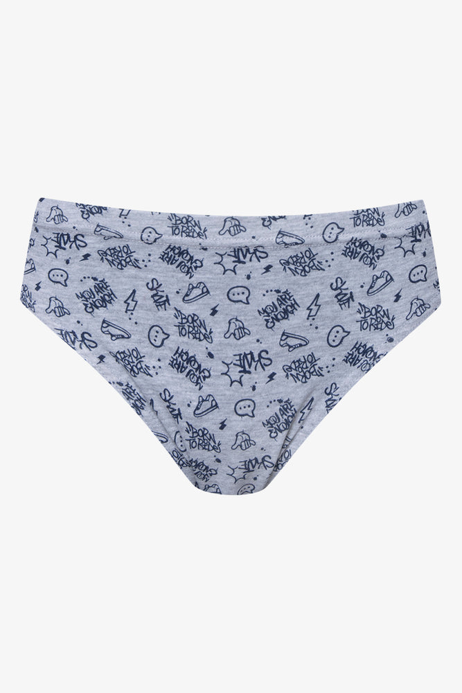 5Pack Print Mini Briefs Red (3)