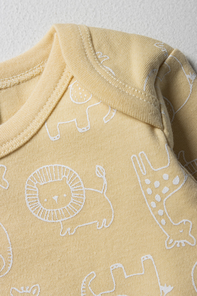 Long Sleeve Bodyvest Yellow (2)