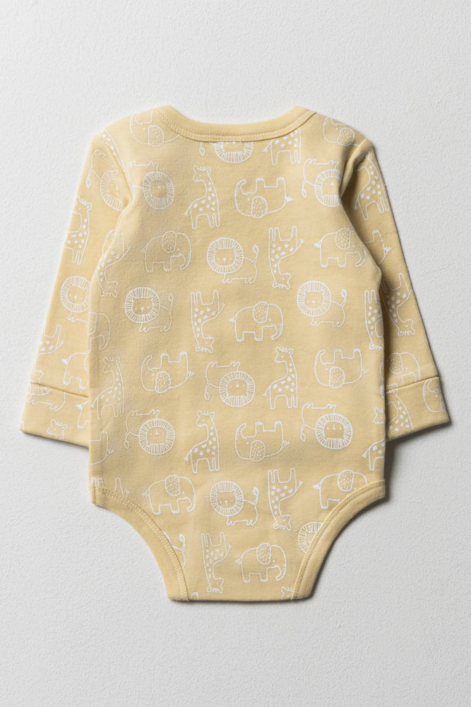 Long Sleeve Bodyvest Yellow (3)