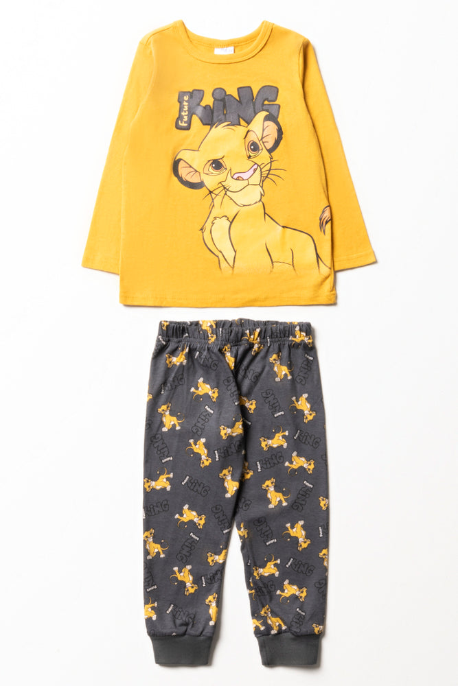 The Lion King Long Sleeve Pyjamas Yellow
