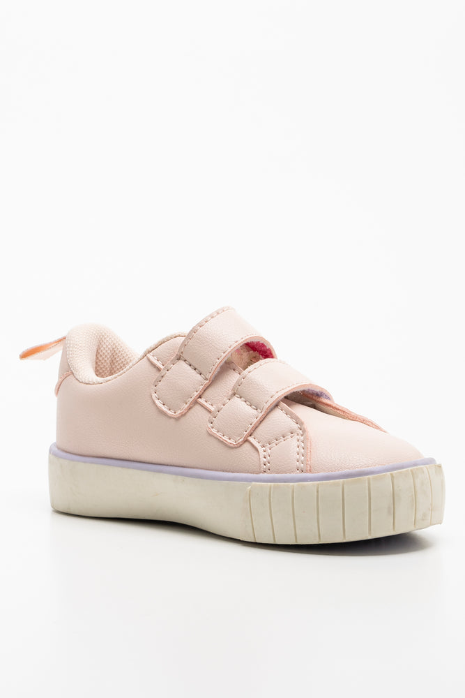 Butterfly Velcro Sneaker Pink (1)