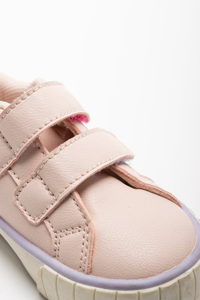 Butterfly Velcro Sneaker Pink (2)
