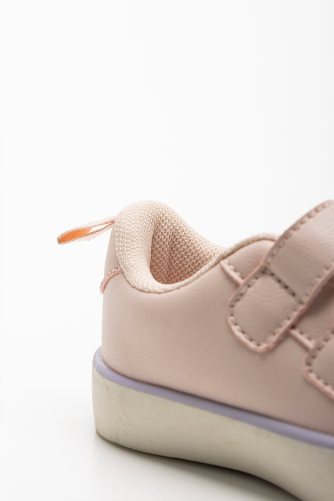 Butterfly Velcro Sneaker Pink (3)