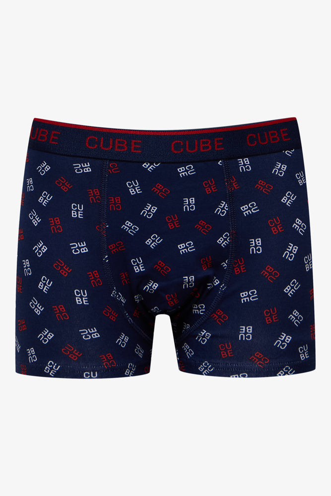 3 Pack Boxers Grey, Red & Navy (2)