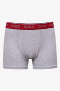 3 Pack Boxers Grey, Red & Navy (3)