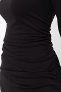 High Neck Top Black (3)