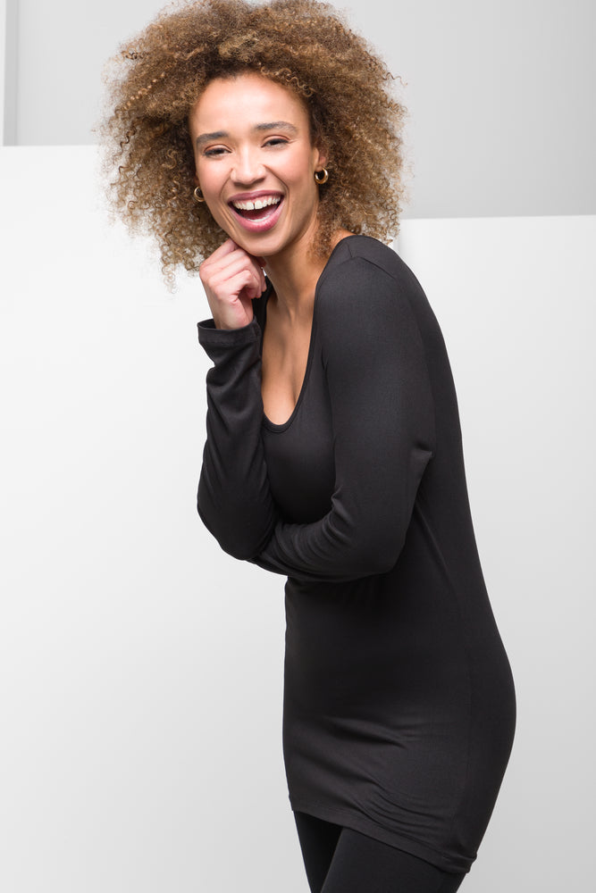 2 Pack Thermal Spencers Black And Mocha (5)