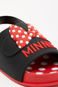 Minnie Mouse Bow Slide Red & Black (2)