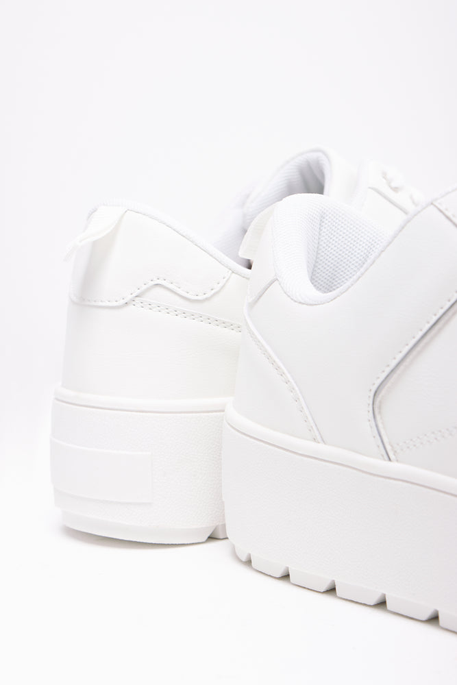 Platform Sneaker White (3)