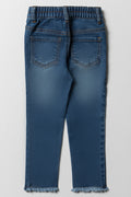 Hearts Skinny Denim Jeans Blue (4)