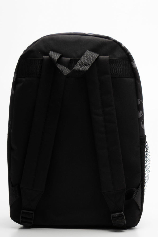 Batman Double Front Pocket Backpack Black (2)
