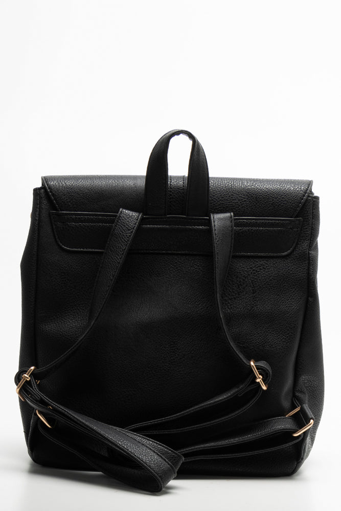 Satchel Backpack Black (2)