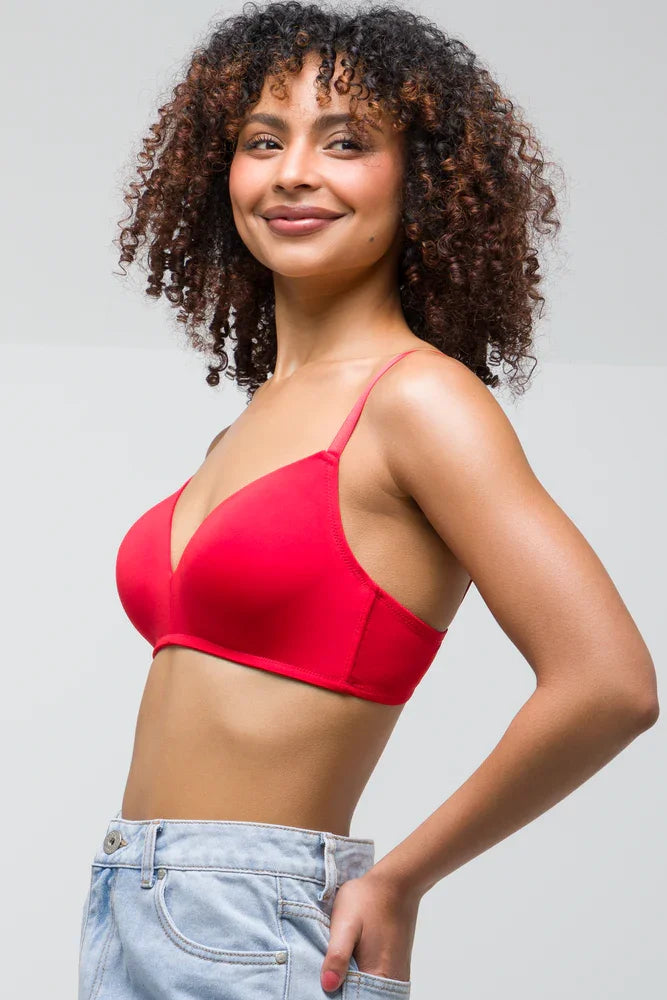 2Pack Smooth Padded Wire Free Bra Small (2)