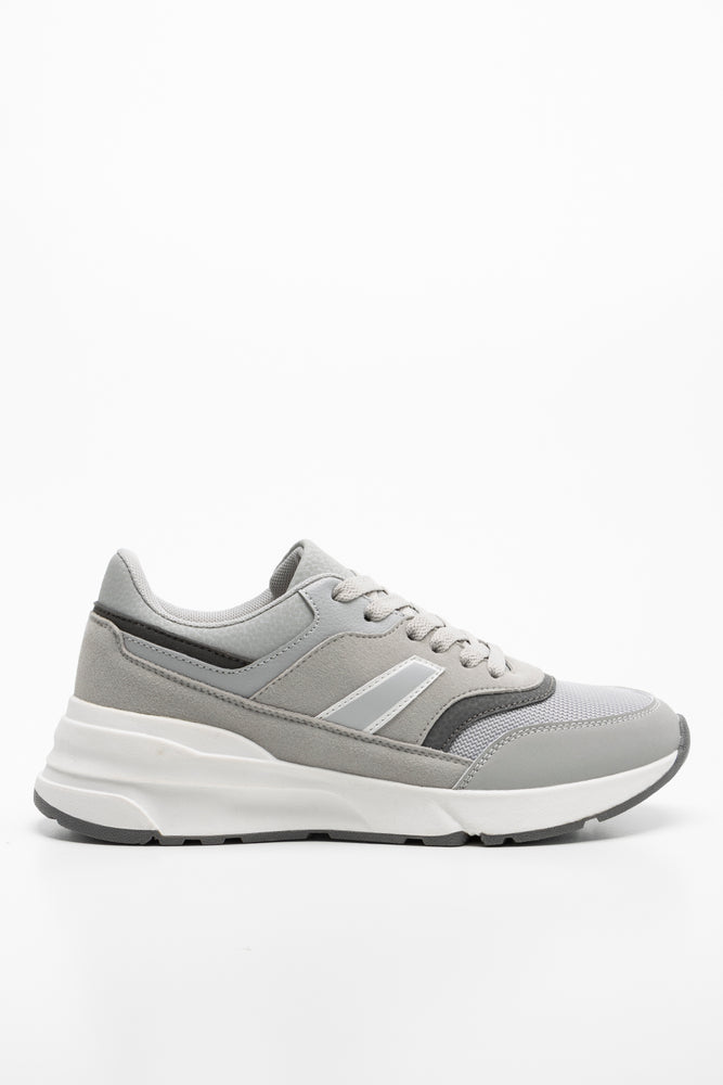 Retro Trainer Grey (1)