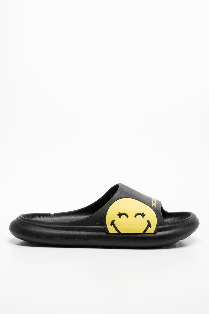 SmileyWorld Slide Black