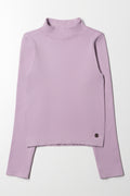 High Neck Seamless Top Lilac