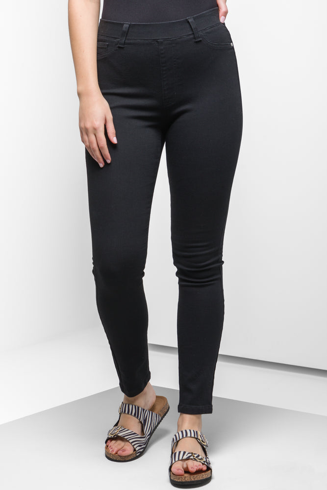 Pull On Jeggings Black (1)