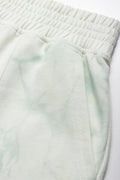 Pull On Shorts Tie Tye Misty Sage (1)