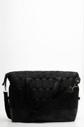 Travel Bag With Cosmetics Bag Set Black (2)