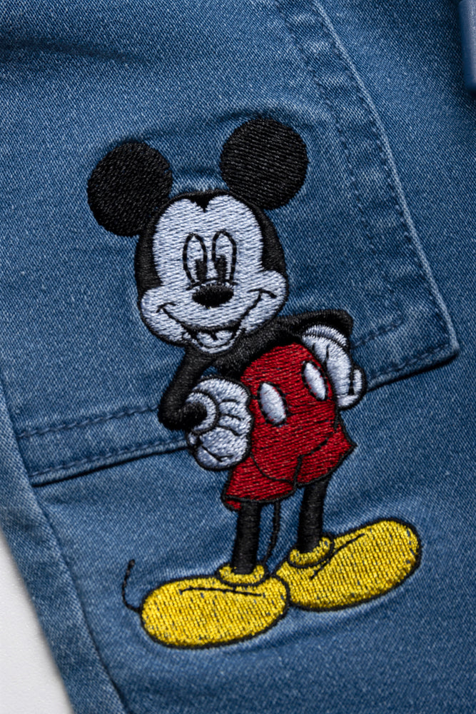 Mickey Mouse Denim Trouser Blue (1)