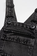 Short Dungaree Dark Grey (1)