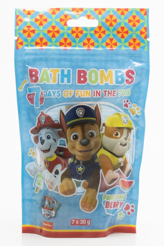 Paw Patrol bath bomb packs
