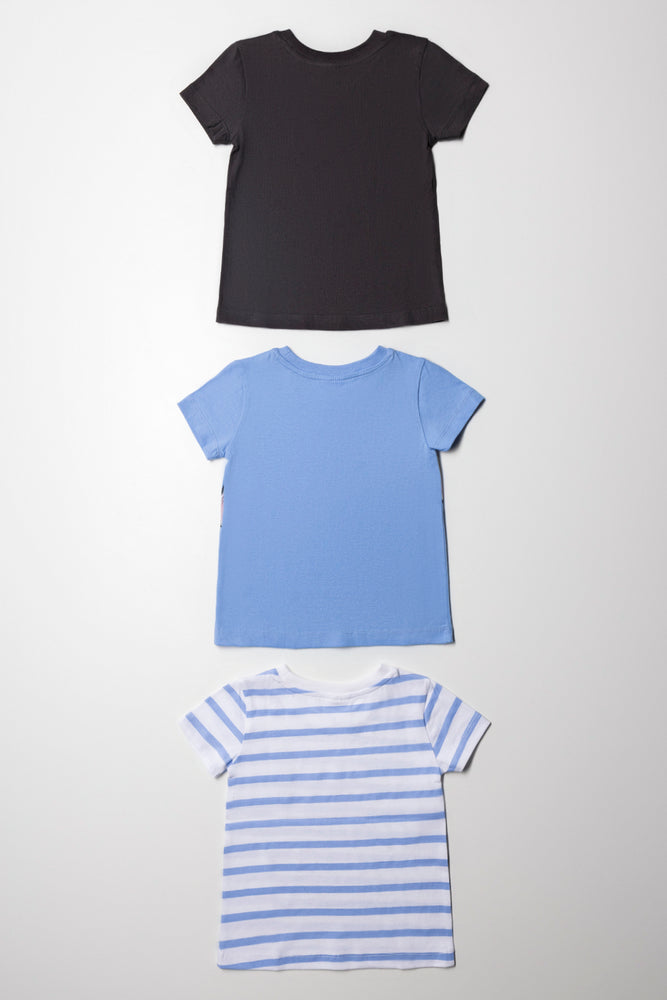 3 Pack Stitch Tshirt Blue (4)