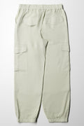 Linen Cargo Trouser Green (3)