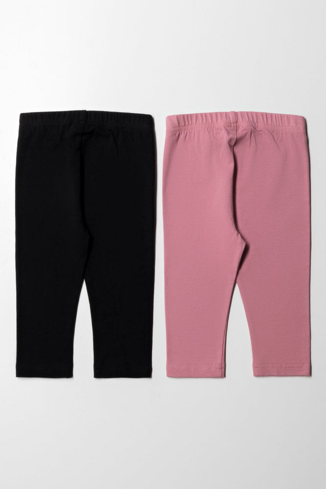 2 Pack Leggings Pink (2)