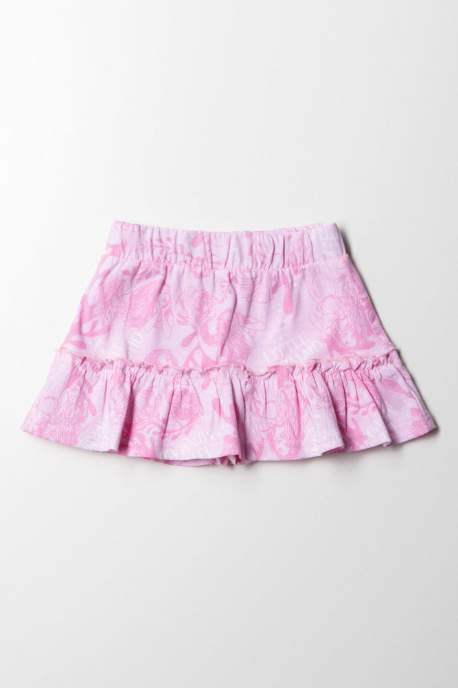 The Little Mermaid Skort Pink