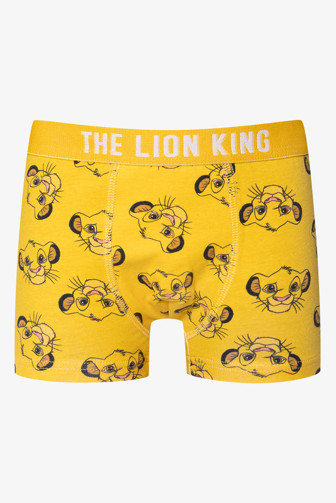 Lion King 2 Pack Knit Boxer Black