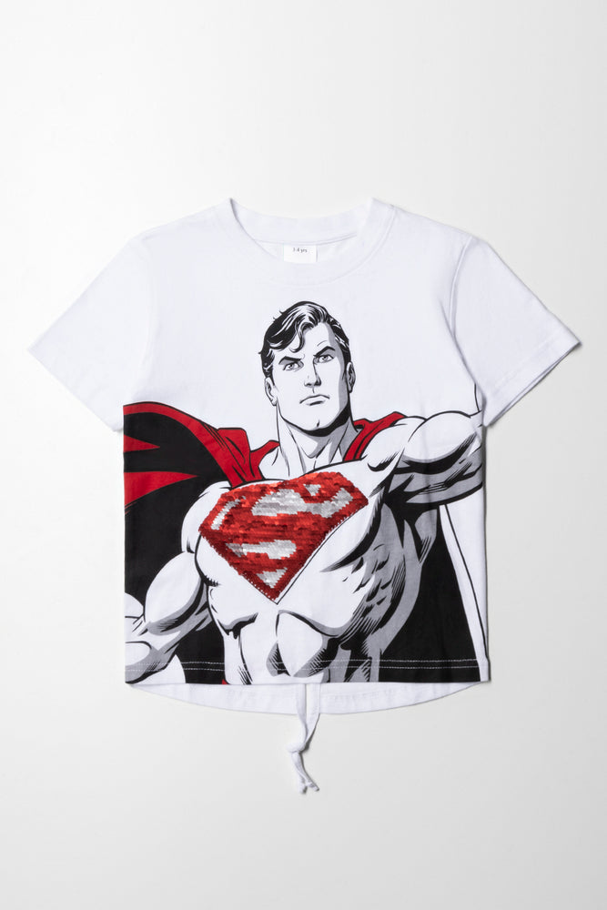 Superman Sequin Tuxedo T-Shirt