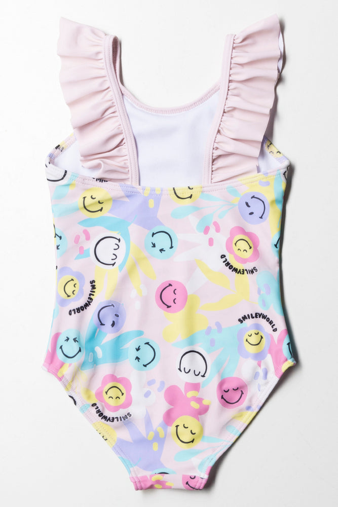 SmileyWorld Frill Swimsuit Multi (2)