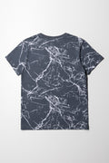 Printed T-Shirt Charcoal (2)