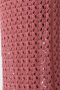 Crochet Wrap Skirt Pink (4)