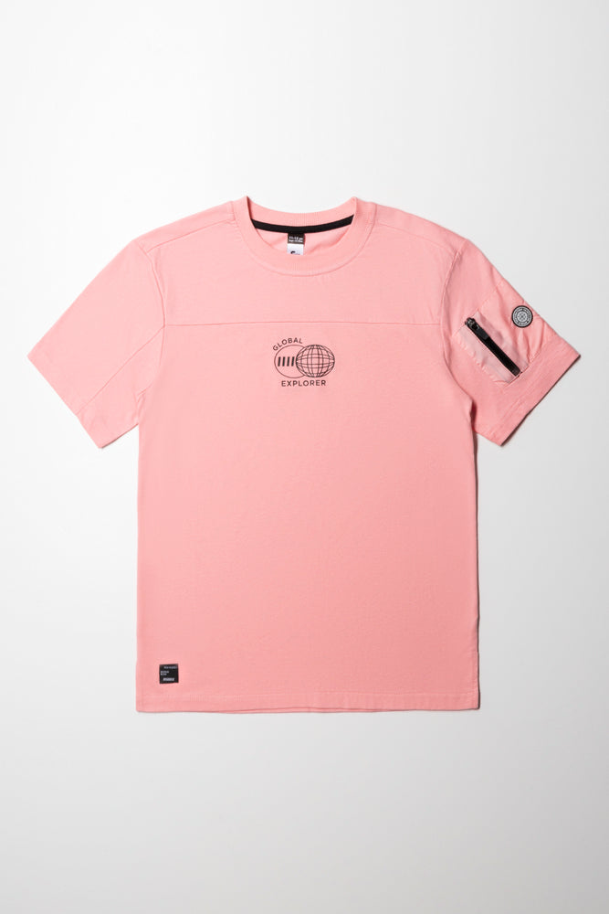 Styled Tee S Mid Pink