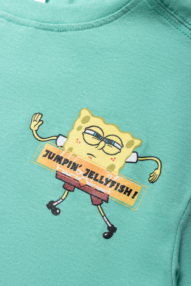 Spongbob T-Shirt Mint