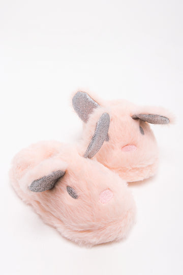 Fluffy Bunny Slipper