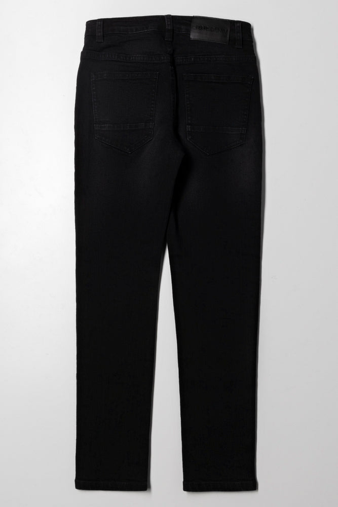 Skinny Denim Jeans Black (3)