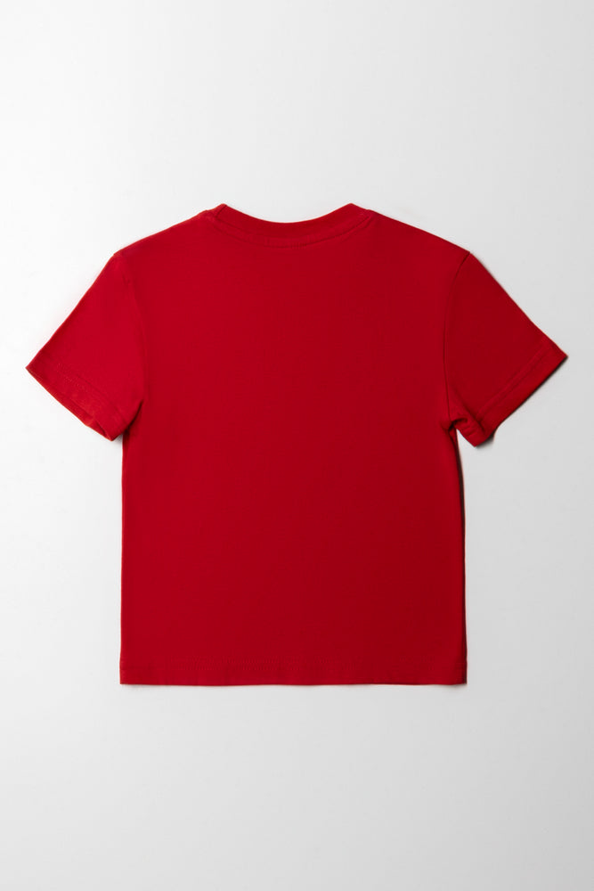 Short Sleeve T-Shirt Red (2)