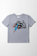 Superman T-Shirt Grey