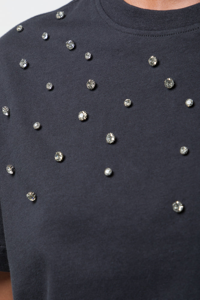 Diamante T-Shirt Black (3)