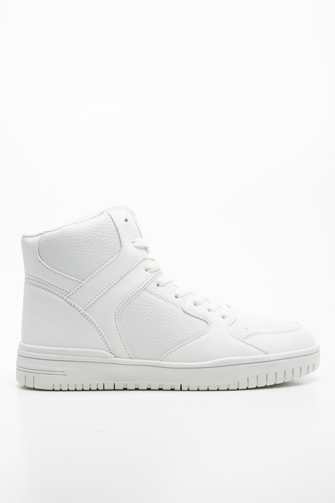 Skate High Top Sneaker White