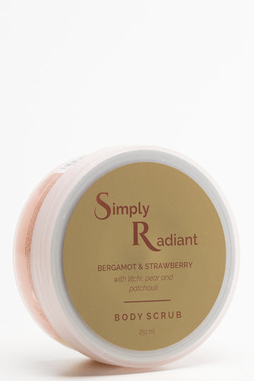 Bergamot And Strawberry Body Scrub