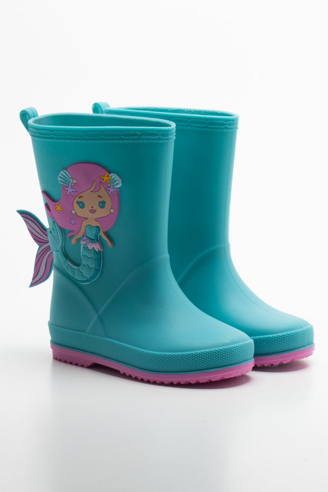 Rain Boot Turquoise