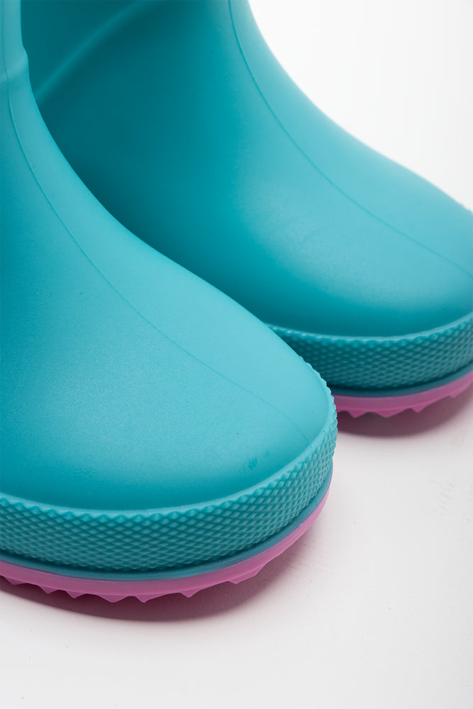 Rain Boot Turquoise (2)