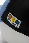 SmileyWorld Peak Cap Black And Blue (3)