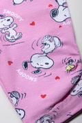 Snoopy 2 Pack Legging Grey & Pink (2)