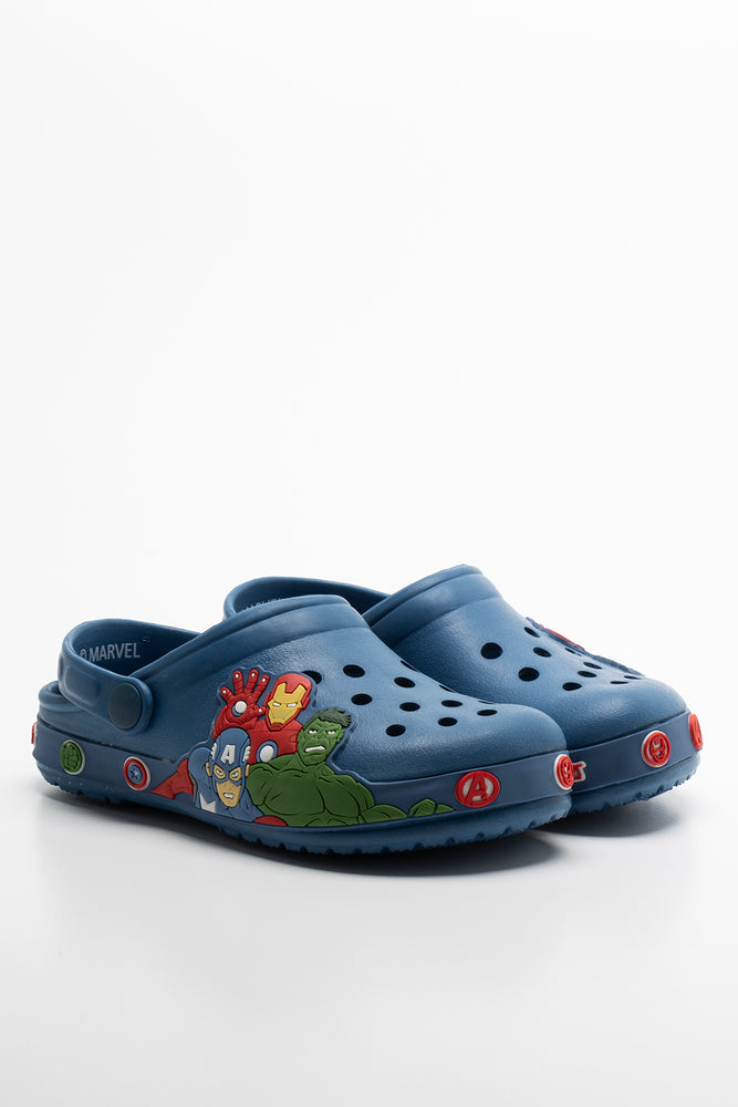 Avengers Clog Blue